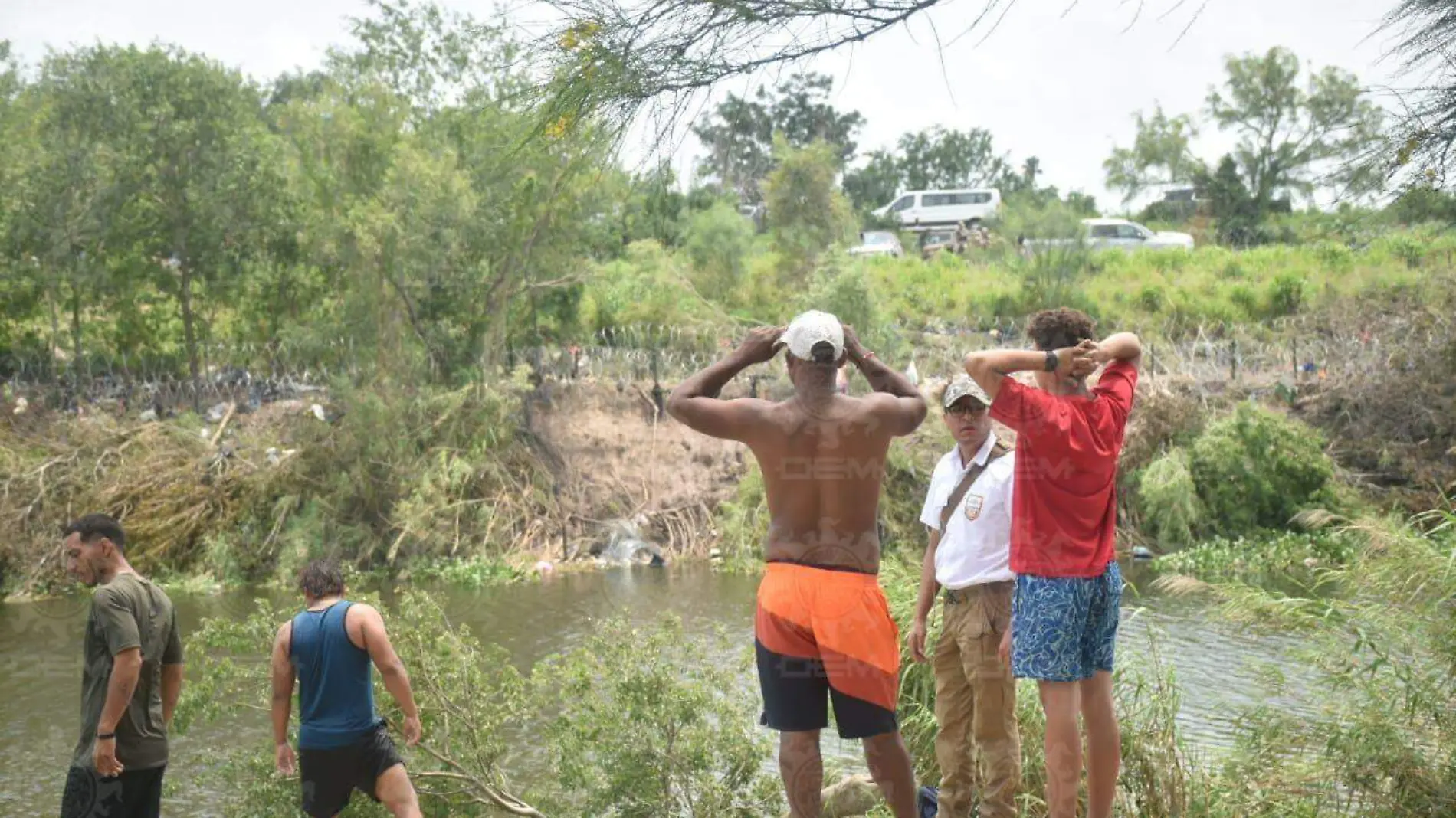 Migrante se ahoga en el río Bravo Vladimir Meza (2)